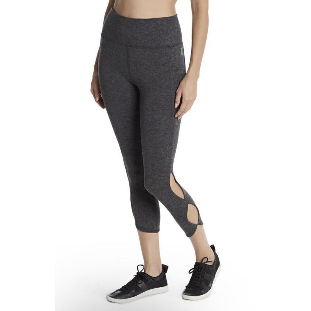 FP Movement Free People Infinity High Waist Crop Cutout Pilates Leggings Small